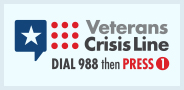 Veterans Crisis Line Badge